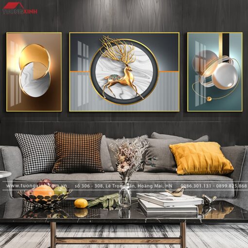 TRANH PHÒNG KHÁCH NGHỆ THUẬT HIỆN ĐẠI TG310