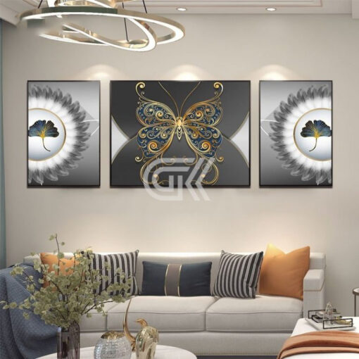 TRANH PHÒNG KHÁCH NGHỆ THUẬT HIỆN ĐẠI TG316