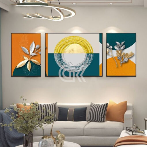 TRANH PHÒNG KHÁCH NGHỆ THUẬT HIỆN ĐẠI TG318