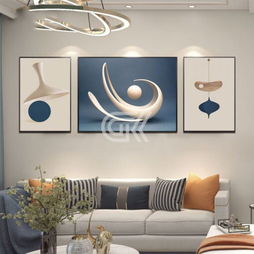 TRANH PHÒNG KHÁCH NGHỆ THUẬT HIỆN ĐẠI TG298