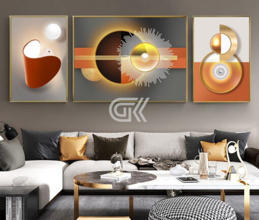 TRANH PHÒNG KHÁCH NGHỆ THUẬT HIỆN ĐẠI TG302