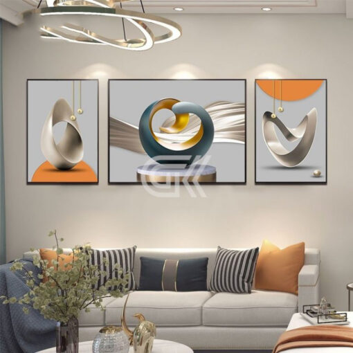 TRANH PHÒNG KHÁCH NGHỆ THUẬT HIỆN ĐẠI TG337