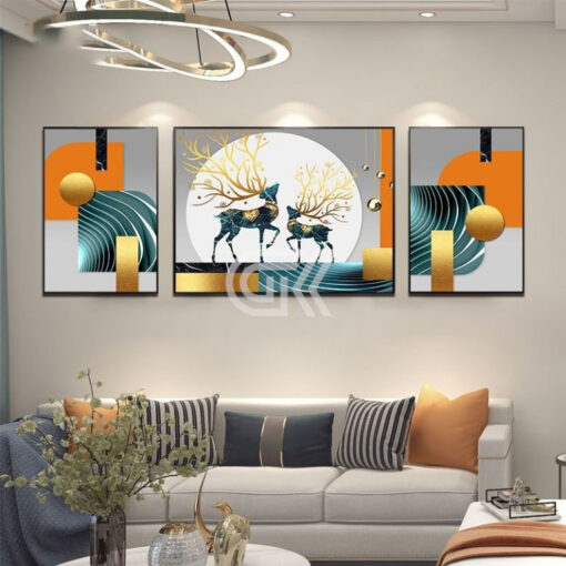 TRANH PHÒNG KHÁCH NGHỆ THUẬT HIỆN ĐẠI TG314