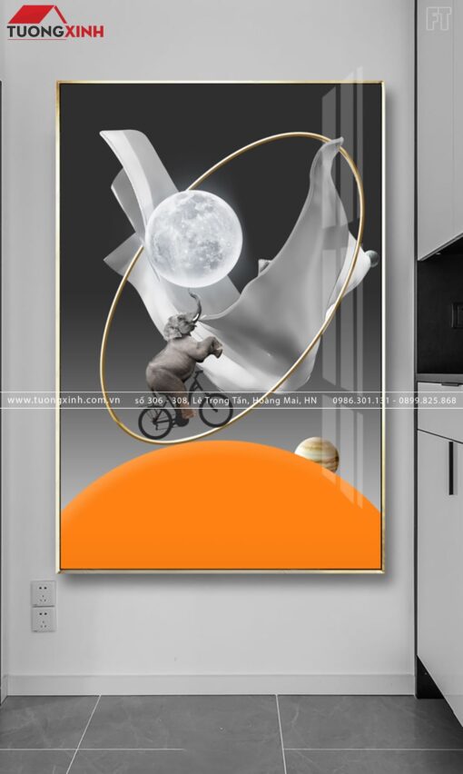 TRANH TRÁNG GƯƠNG TRANH TRÍ NGHỆ THUẬT TG278
