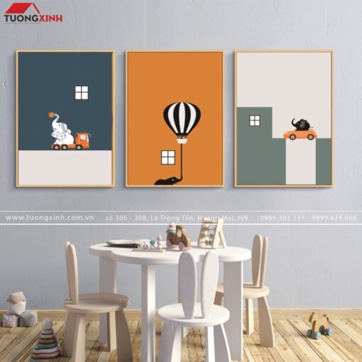Tranh trang trí tường phòng bé TG068