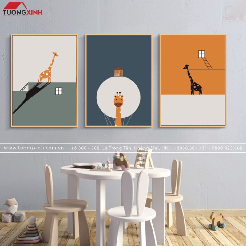 Tranh trang trí tường phòng bé TG071