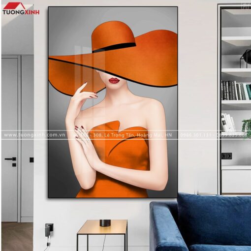 Tranh Cô Gái Nghệ Thuật TG015