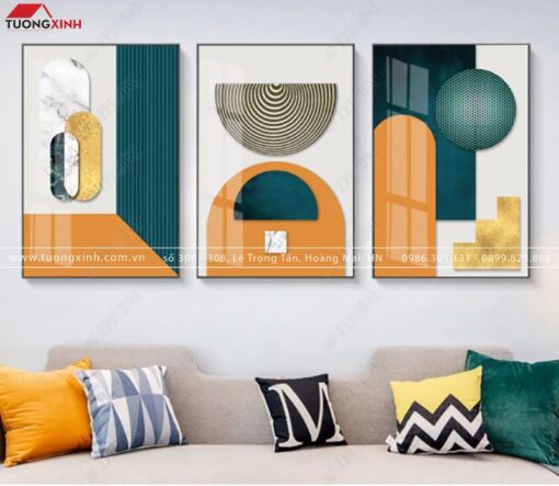 TRANH TRANG TRÍ PHÒNG KHÁCH HIỆN ĐẠI TG672