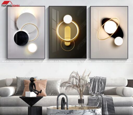 TRANH TRANG TRÍ PHÒNG KHÁCH HIỆN ĐẠI TG673