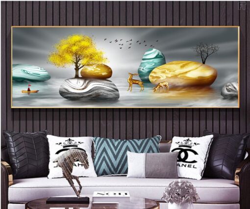 TRANH TRANG TRÍ PHONG CẢNH NGHỆ THUẬT TG525