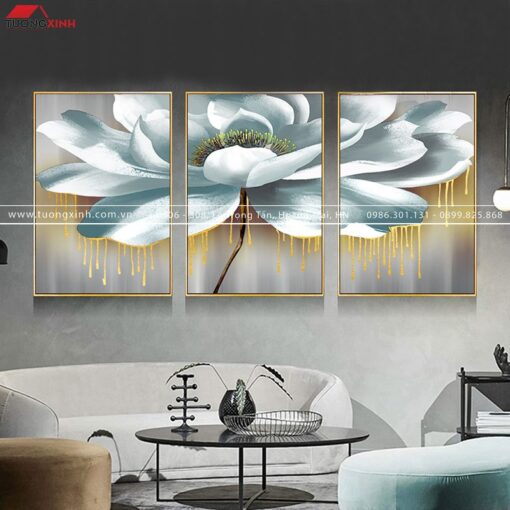 TRANH TRANG TRÍ HOA NGHỆ THUẬT TG553