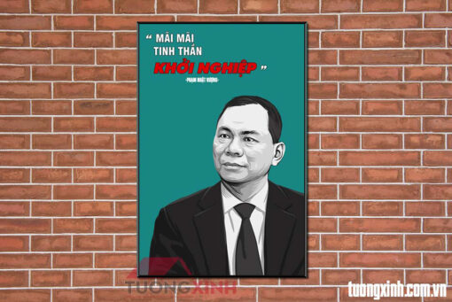 Tranh những câu nói hay của Phạm Nhật Vượng DL1057