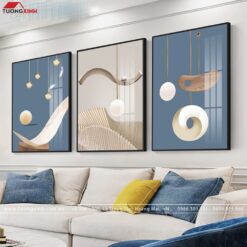 Tranh tráng gương nghệ thuật hiện đại TG008