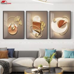 Tranh tráng gương nghệ thuật hiện đại TG002