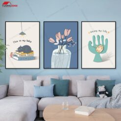 Tranh trang trí tối giản hiện đại SCA1933
