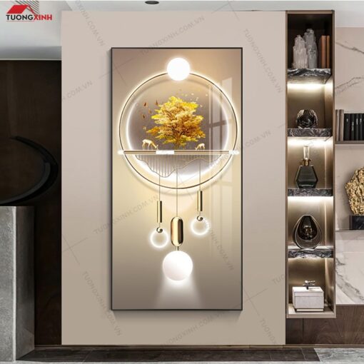 Tranh hươu hiện đại trang trí nội thất TG1070