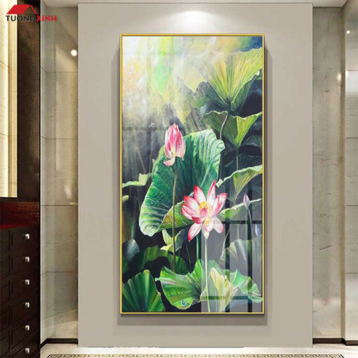 Tranh Hoa Sen nghệ thuật TG1175
