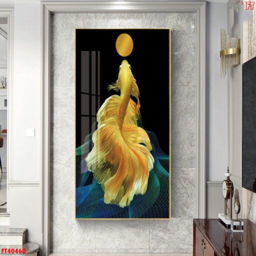 Tranh hươu hiện đại trang trí nội thất TG1075SS