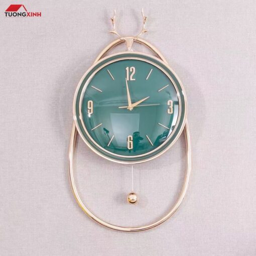 Đồng hồ treo tường phong cách Bắc Âu cao cấp sang trọng DH033