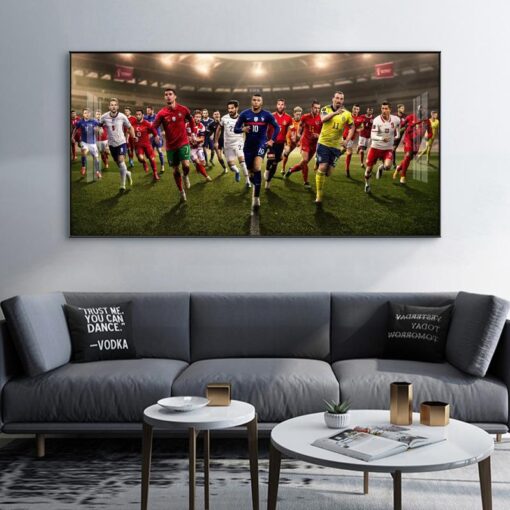 Tranh tráng gương Fifa Euro 2020 BD167