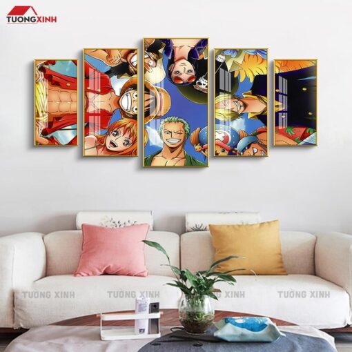 Tranh tráng gương Băng Hải Tặc Onepiece OP30