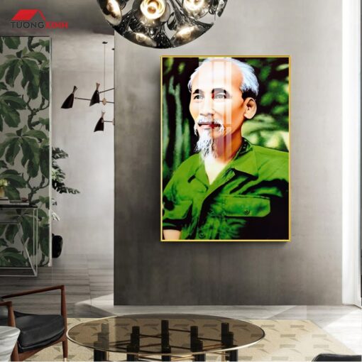 Tranh Tráng Gương Bộ Đội Cụ Hồ BH21