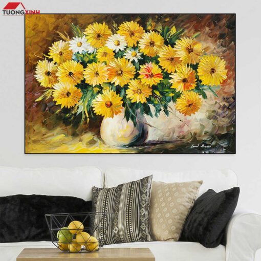 Tranh treo tường Bình Hoa Nghệ Thuật TG1460