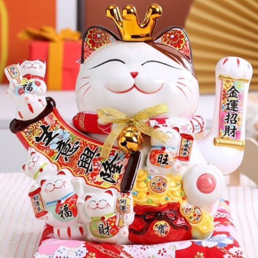 Mèo Thần Tài Vẫy Tay Chiêu Tài Đón Lộc MT29