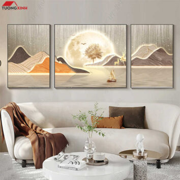 tranh trang guong 14