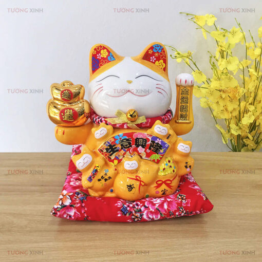 Mèo Thần Tài Vẫy Tay Chiêu Tài Đón Lộc MT33