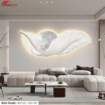 tranh led trang guong 47