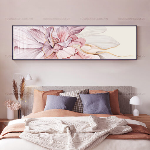Tranh hoa nghệ thuật trang trí phòng ngủ TG1746