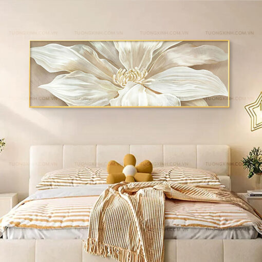 Tranh hoa nghệ thuật trang trí phòng ngủ TG1776