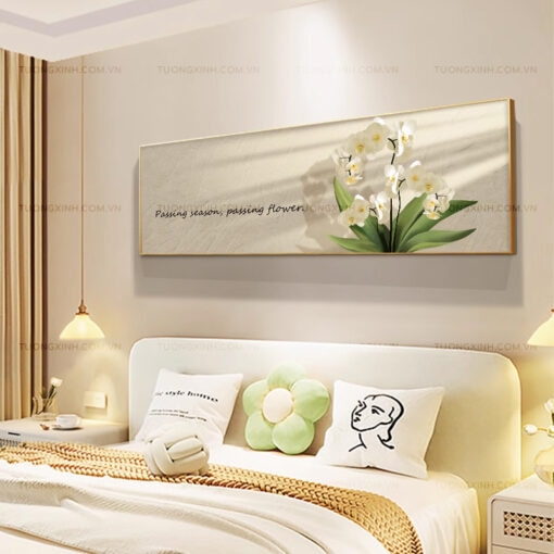 Tranh hoa nghệ thuật trang trí phòng ngủ TG1790