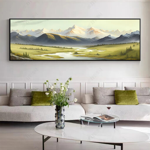 Tranh sơn dầu phong cảnh thiên nhiên SD601