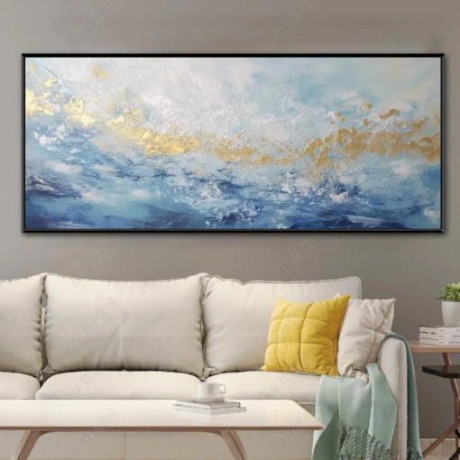 Tranh sơn dầu nghệ thuật trừu tượng SD604