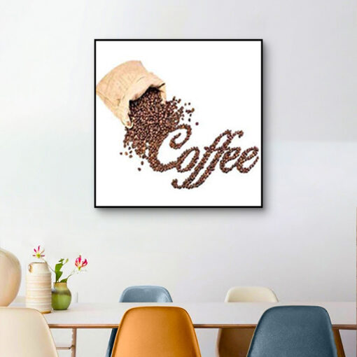 Tranh tráng gương chủ đề coffee SCA1109