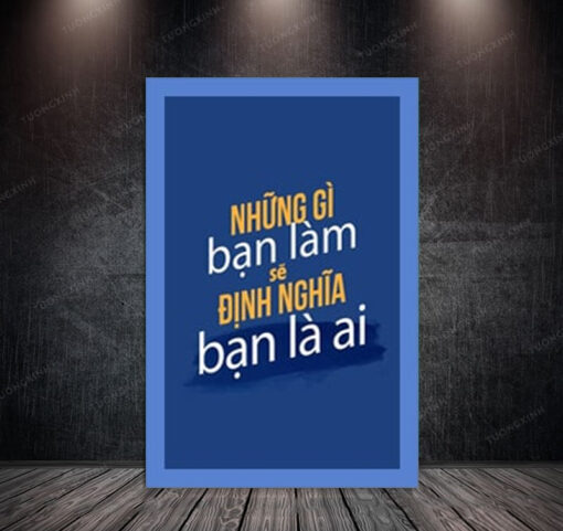 Tranh động lực trang trí văn phòng DL277