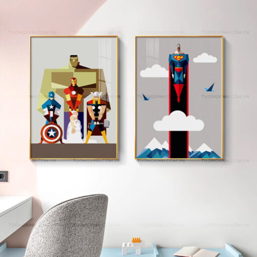 Tranh trẻ em trang trí phòng trẻ em TG2376