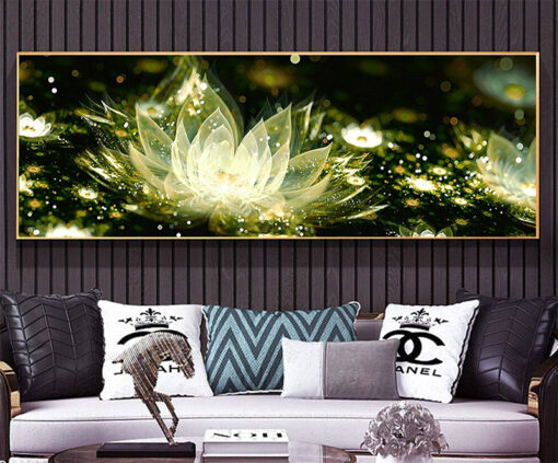 Tranh tráng gương hoa nghệ thuật TG1645