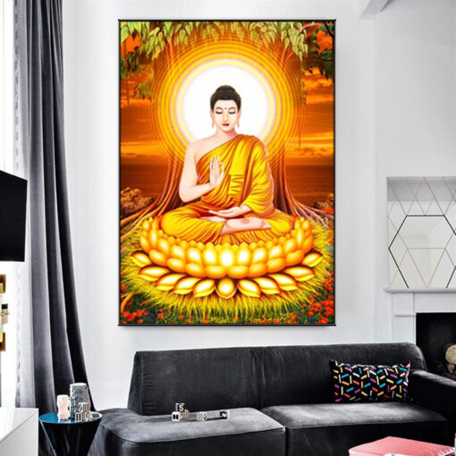 Tranh tráng gương đại đức sĩ vali bậc đại danh TG2895