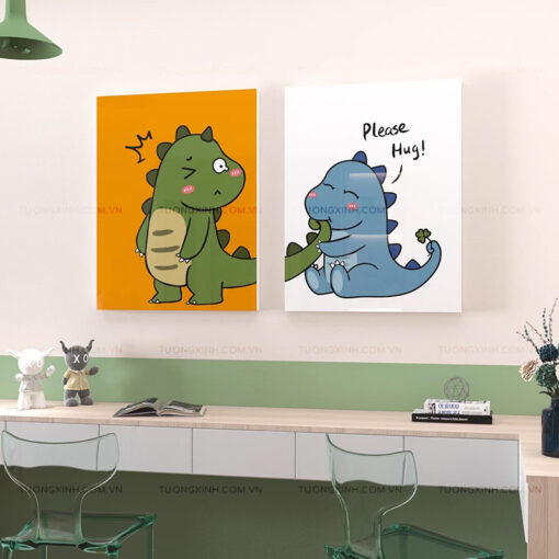 Tranh khủng long trang trí phòng trẻ em TG2377