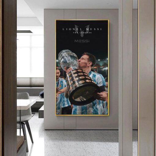 Tranh tráng gương cầu thủ đá bóng BD170