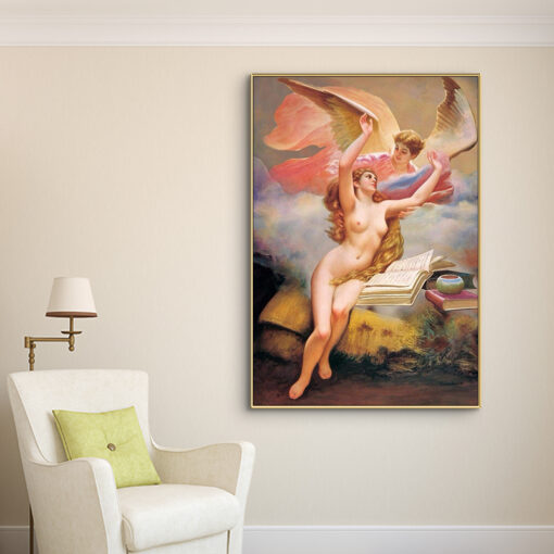 Tranh tráng gương thần tình yêu TG2976