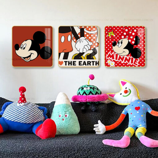 Tranh chuột mickey trang trí phòng trẻ em TG2398