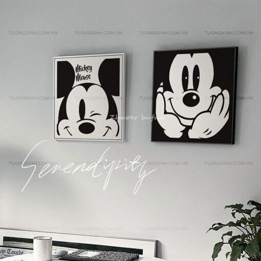 Tranh chuột mickey trang trí phòng trẻ em TG2384