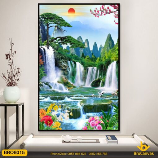 Tranh-Canvas-Phong-Canh-Son-Thuy-Thac-Nuoc-BRO8015