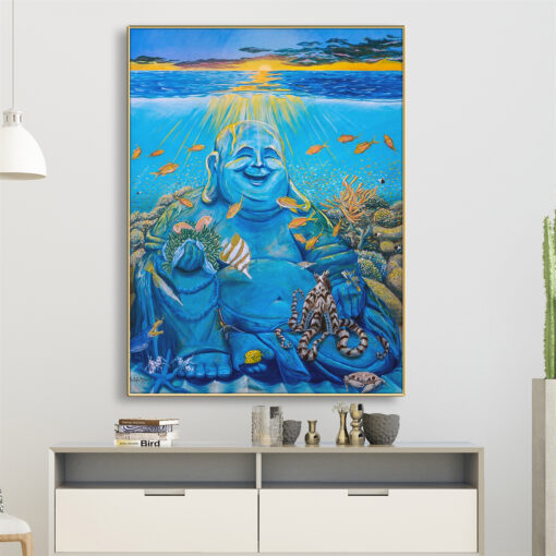 Tranh tráng gương ngài di lạc TG2898