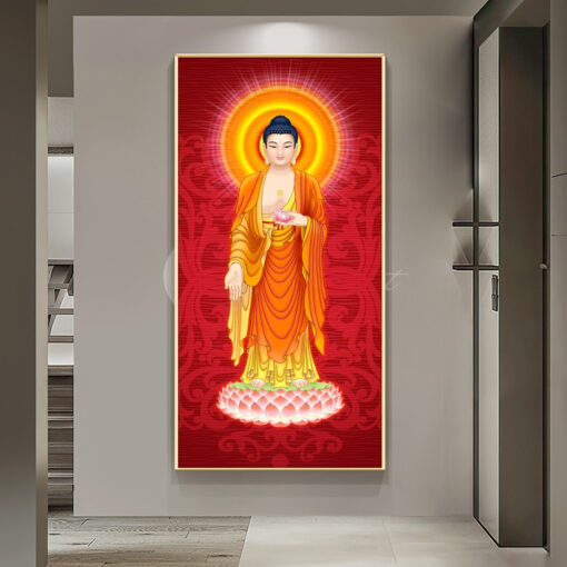 Tranh tráng gương đức phật a di đà TG2953