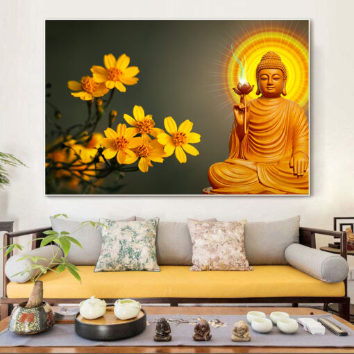 Tranh tráng gương phật giáo TG2931